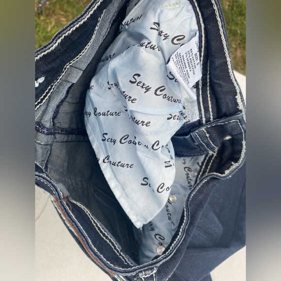 SEXY COUTURE SIZE 5 JEANS IN PERFECT CONDITION, LIKE NEW - Picture 5 of 8